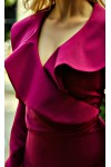 Женское платье оптом Фернанда AD694501 цвета фуксии