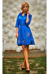 Повсякденне плаття Меліна AD678602 яскраво синє