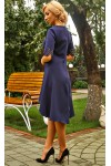 Праздничное платье Элмаз AD678101 темно-синего цвета