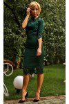 Елегантне плаття Періс AD677201 смарагдового кольору