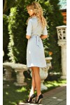 Коктейльне плаття Бейліс AD682001 пастельно - сірого кольору