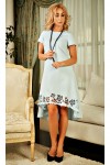 Великолепное платье Элмаз AD22704 голубого цвета