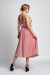 Красивое летнее платье Жозефина А3 EM033103 красная полоска