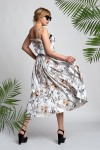 Платье летнее Шелби А1 EM034101 белое с цветами