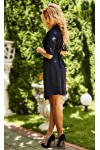 Коктейльне плаття Бейліс AD682102 темно - синього кольору