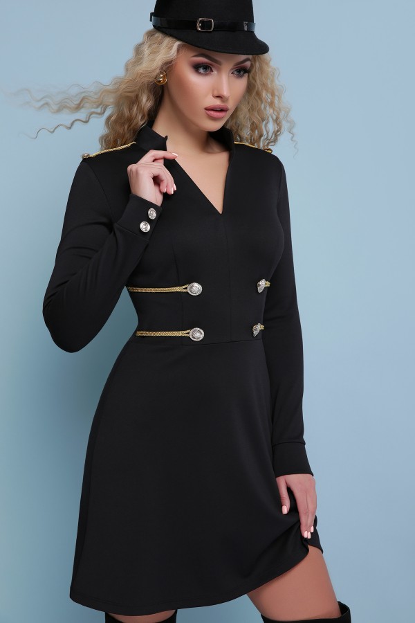 Оригінальне плаття Ніка GL703202 чорного кольору