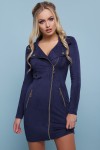 Гарне плаття міні Міхаєла GL703301 синього кольору