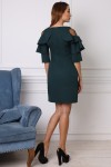 Универсальное женское платье AL74502 зеленого цвета