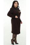 Нарядна сукня 2026 чорна на запах LB274601