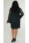 Нарядне плаття 2026 мереживо LB275902 смарагд