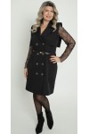 Нарядна сукня, мереживо LB273401  LB272901 чорна 