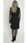 Нарядна сукня, мереживо LB273401  LB272901 чорна 