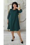 Нарядна сукня великого розміру 2021   LB223503 зелене