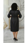 Нарядна сукня великого розміру 2021  LB224102 чорна