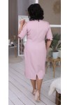 Купить платье  для праздников большого размера LB217202 розовое