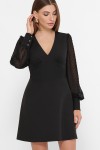 Платье Делила д/р GL61768 цвет черный