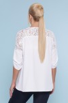 блуза Гретта-Б 3/4 GL47877 цвет белый