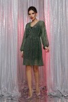Нарядное платье Рузалия GL64668 зеленое