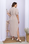 Платье Мелита-Б к/р GL70480 цвет  св.беж
