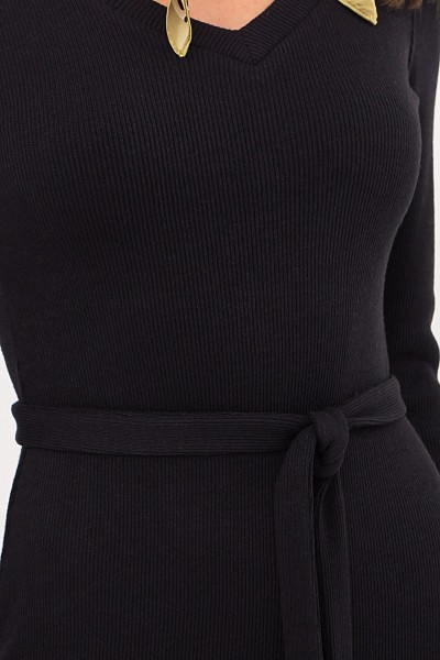 Сукня зимова Піна д / р GL74187 колір чорний