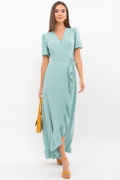 Платье Румия-1 к/р GL69208 цвет нефритовый