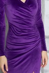 Платье Софина д/р GL77659 цвет фиалка