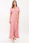 Платье Румия-1 к/р GL69207 цвет розовый персик