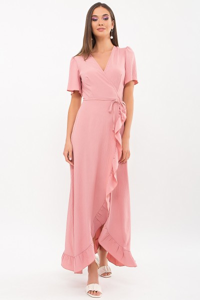 Плаття Румія-1 к/р GL69207 колір рожевий персик
