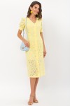 Платье Клера к/р GL69642 цвет желтый