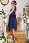 Прекрасное платье Паиса GL67852 синего цвета