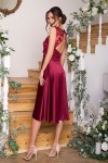Прекрасное платье  Пайпер GL67851 бордового цвета