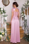 Чудова вечірня сукня  Лорена GL6883  лілового кольору. Довжина  плаття максі. 