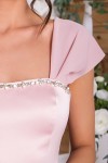 Чудова нарядна сукня Рузи GL67858 пудрового кольору