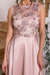 Прекрасное платье  Пайпер GL67855 бежевого цвета