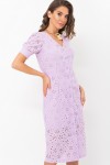 Платье Клера к/р GL69644 цвет лавандовый