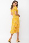 Сукня Ніксі  к / р GL 70121 колір жовтий-м.букет
