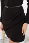 Платье Криса д/р GL76841 цвет черный