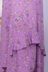 Сарафан Сабина-1Б GL70250 цвет лиловый-цветы веточки