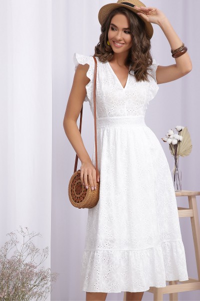 Платье Дария б/р GL70872 цвет белый
