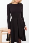 Платье Солара д/р GL76976 цвет черный