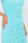 Платье Клера к/р GL69639 цвет бирюза