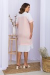 Платье Сатива-Б к/р GL70292 цвет пудра