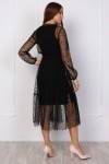 Чарівне плаття чорного кольору YM38502